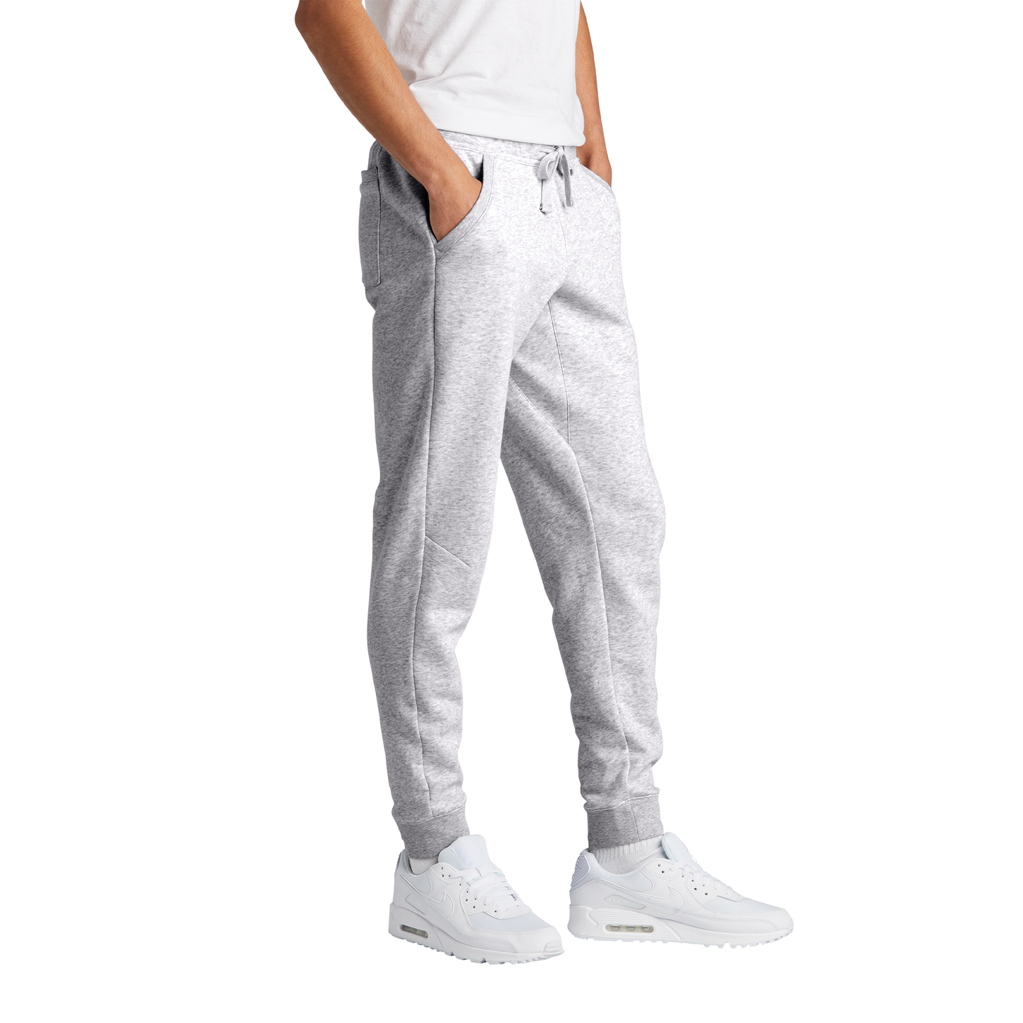 Be Bold Brand Classic Athletic Heather Drive Fleece Embroidered Joggers