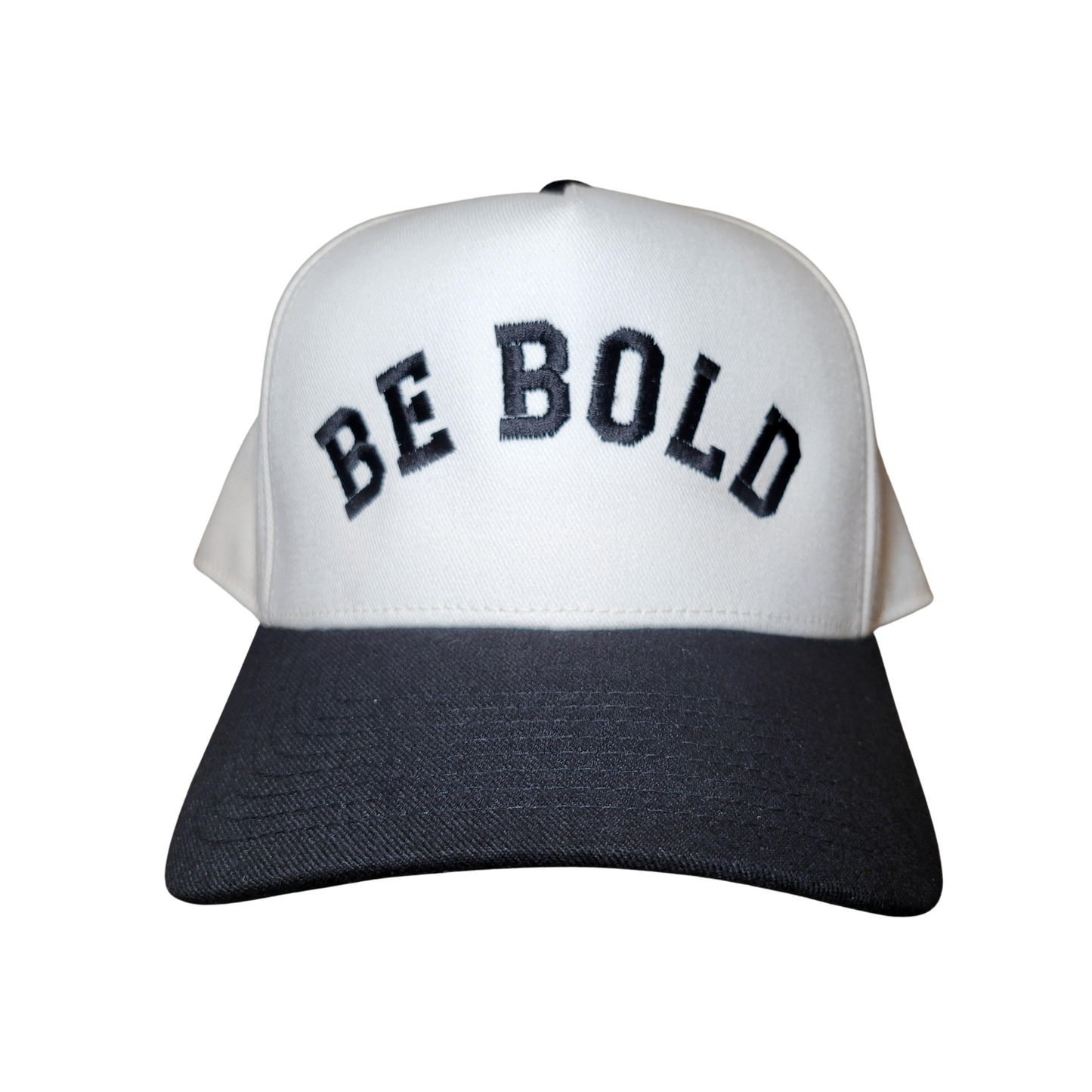 Vintage White/Black Snapback