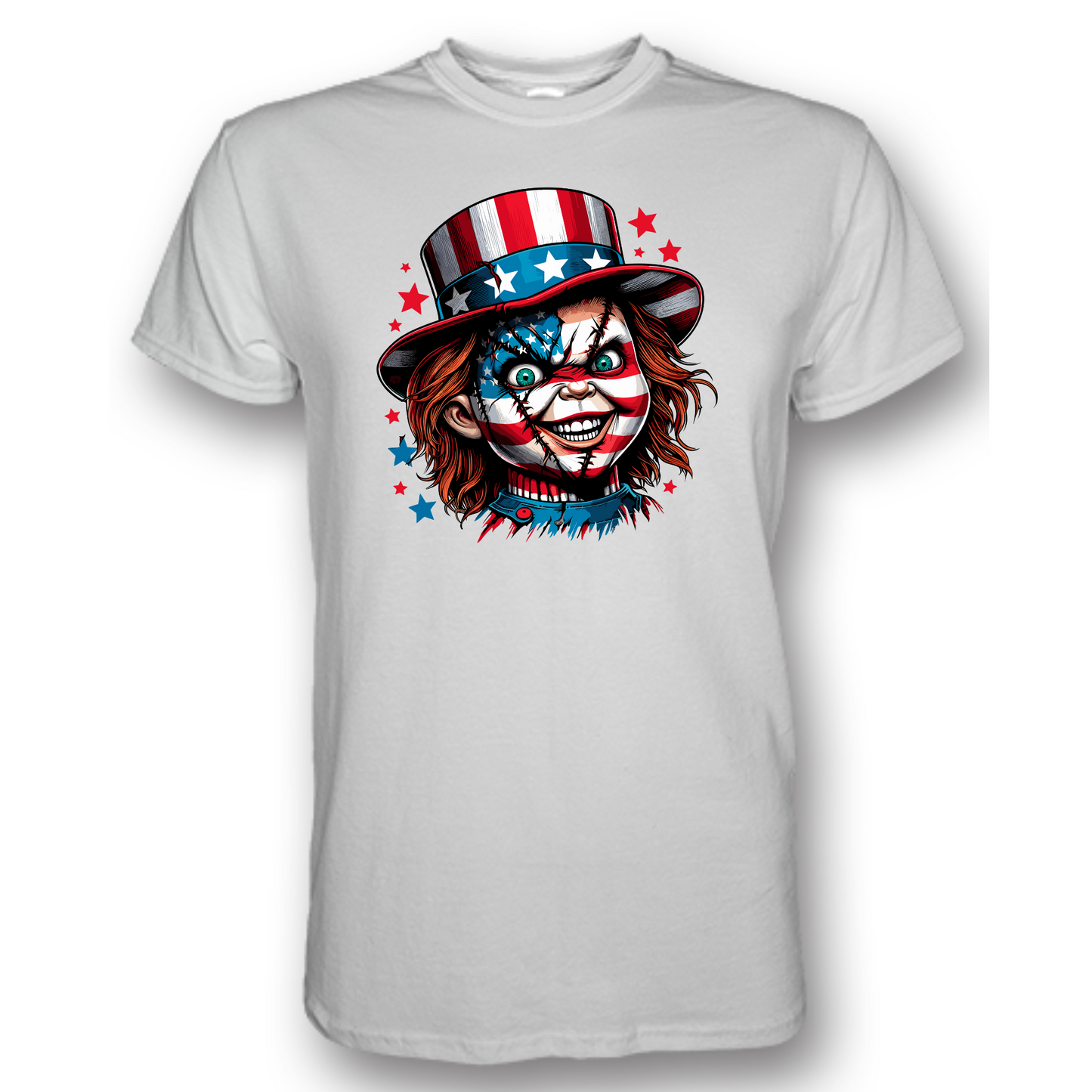 Chucky 4th of July - White Tee