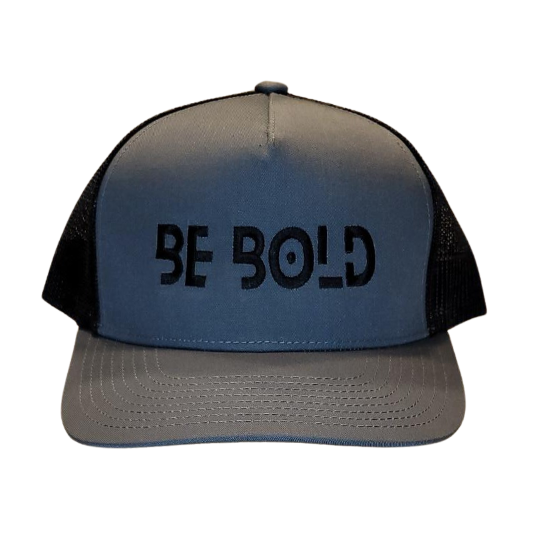 Be Bold Graphite/ Black Snapback