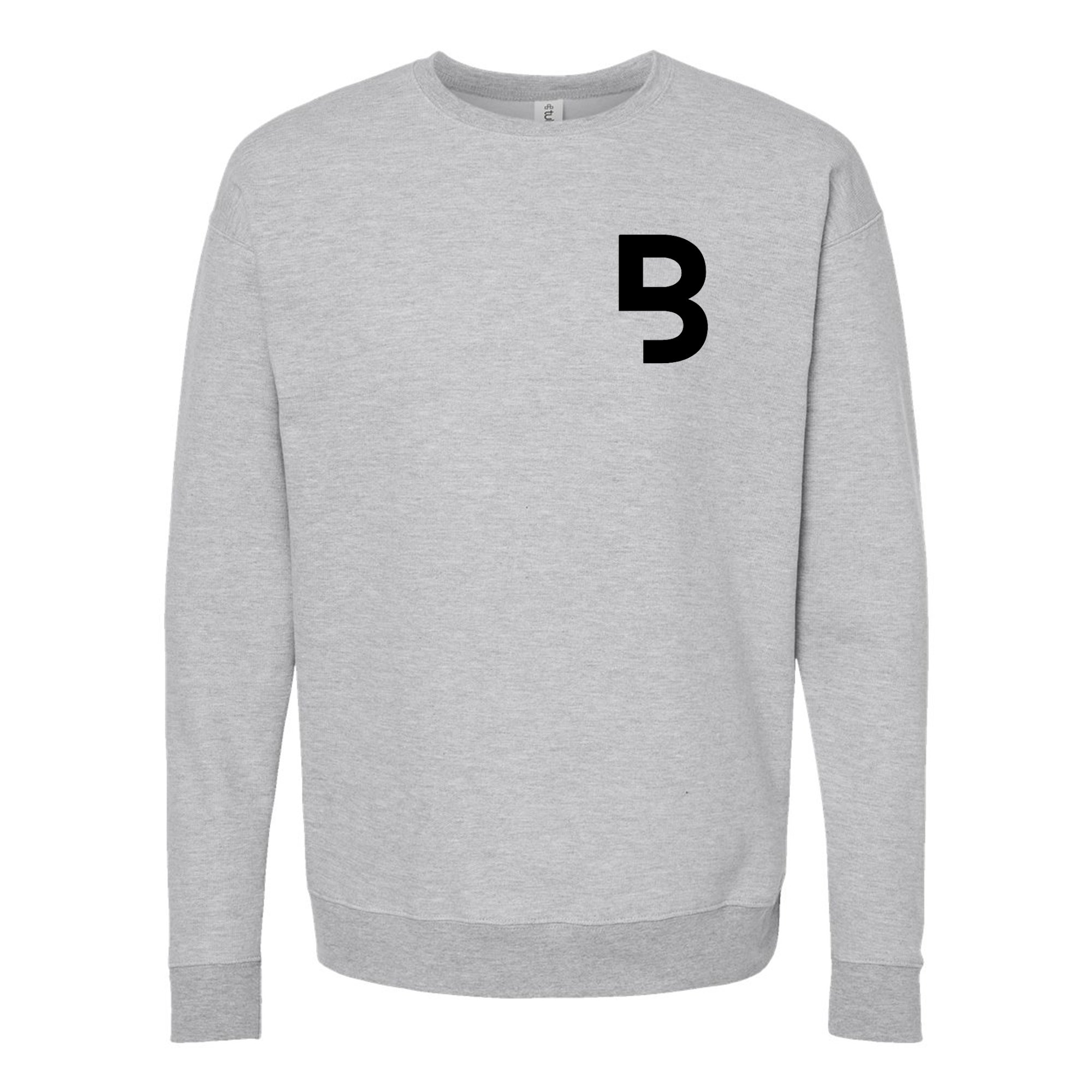 Embroidered B Crewneck