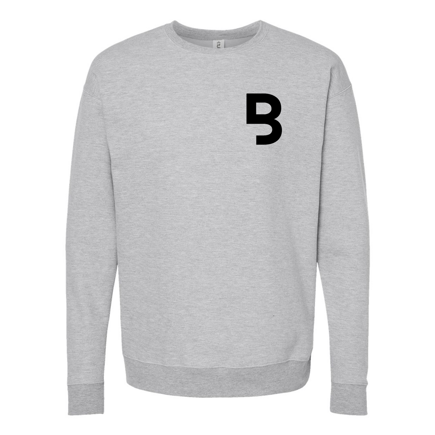 Embroidered B Crewneck