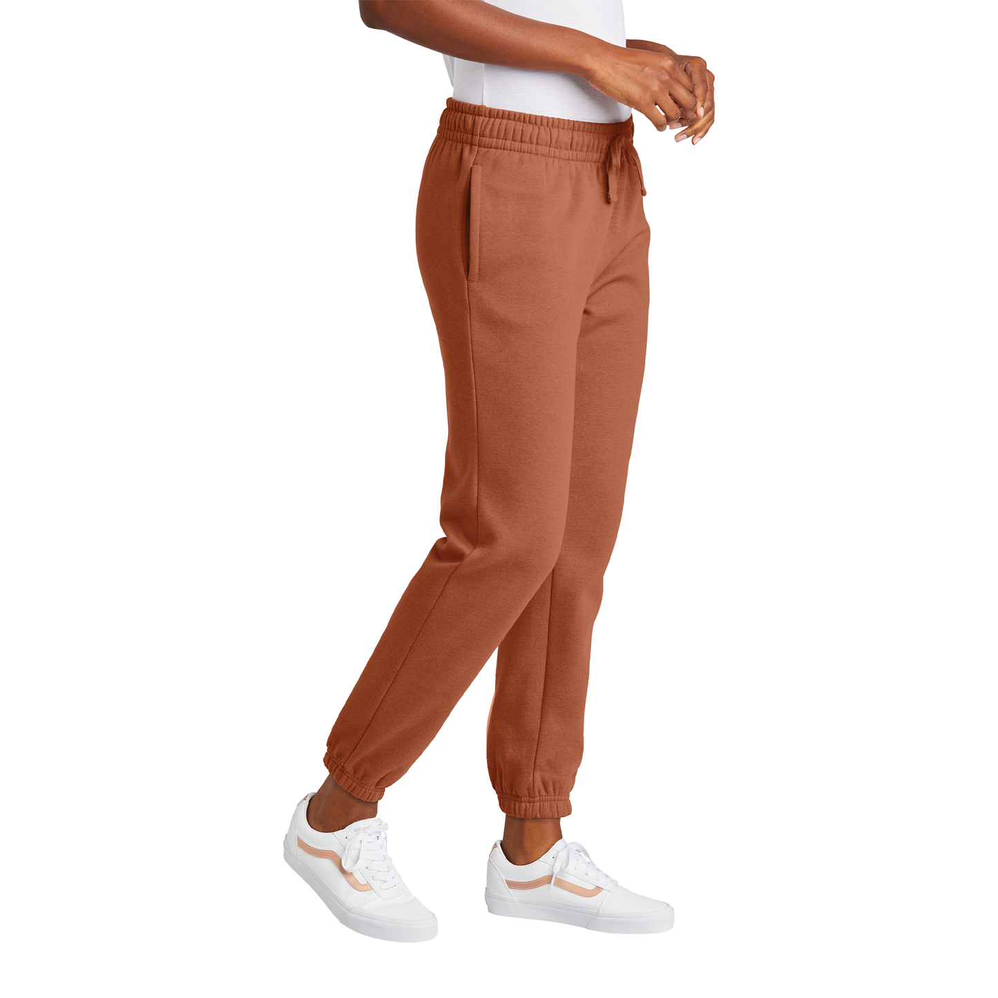 Be Bold Brand Classic Women's Fleece Desert Rose Embroidered Sweatpants