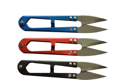 U-Shaped Iron Handle Scissors