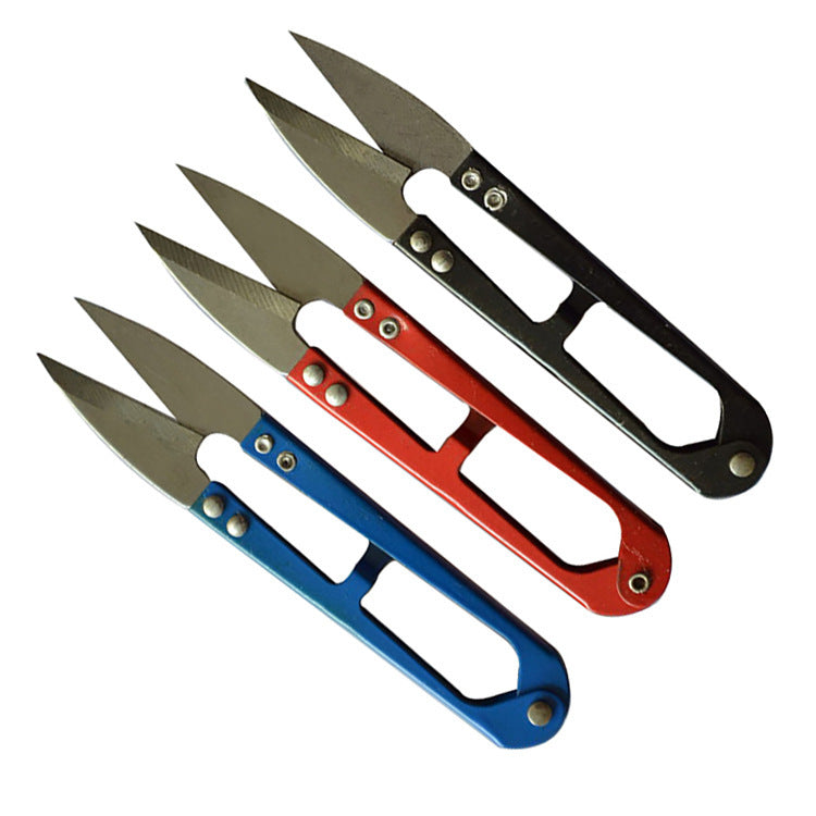 U-Shaped Iron Handle Scissors