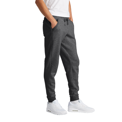 Be Bold Brand Classic Graphite Heather Fleece Embroidered Joggers