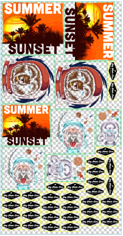 Direct to Film Gang Sheet Builder