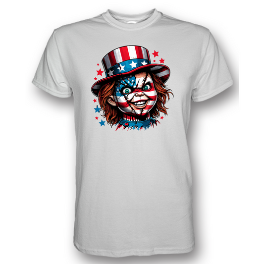 Chucky 4th of July - White Tee