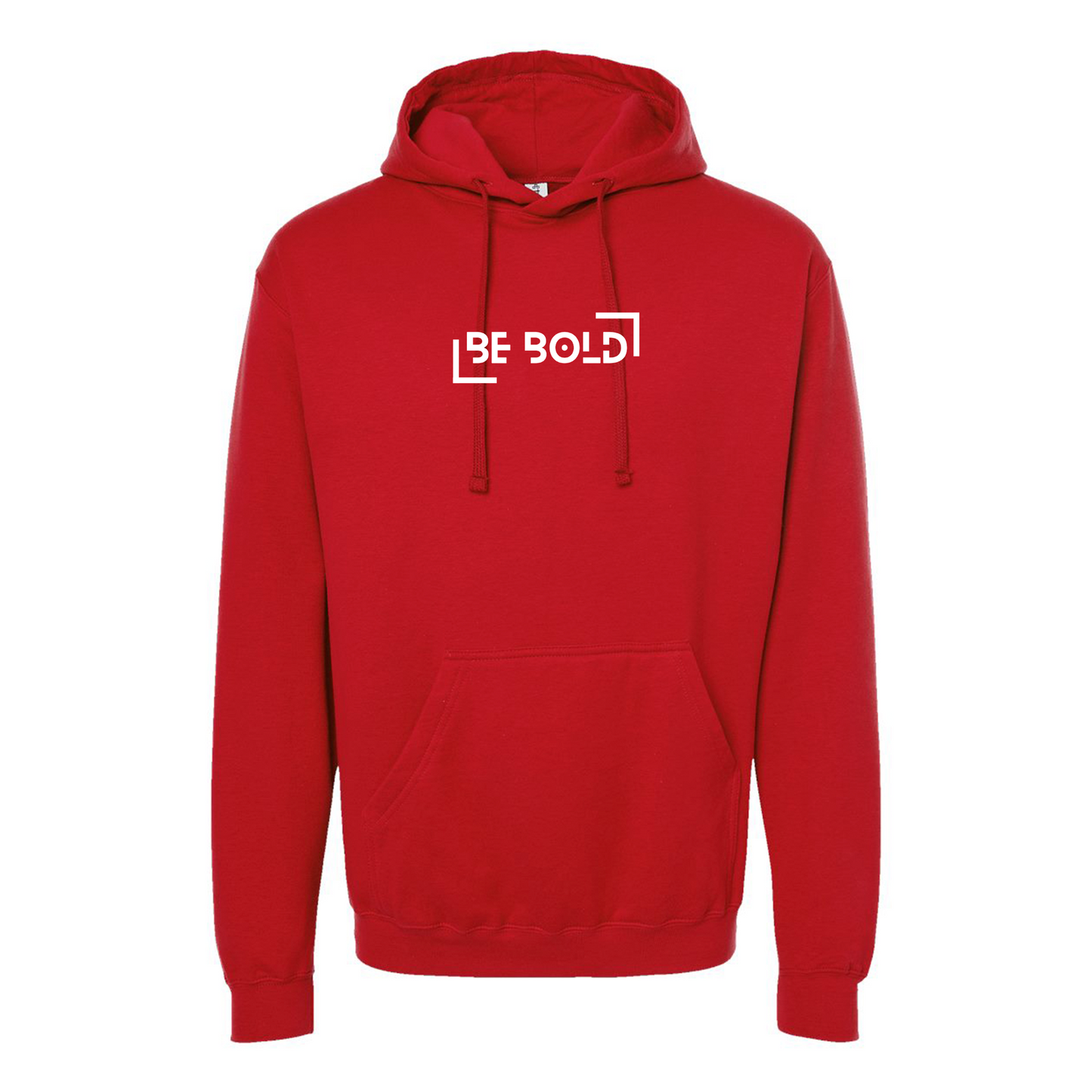 Classic Be Bold Brand "Don't Quit Yourself" Red Hoodie